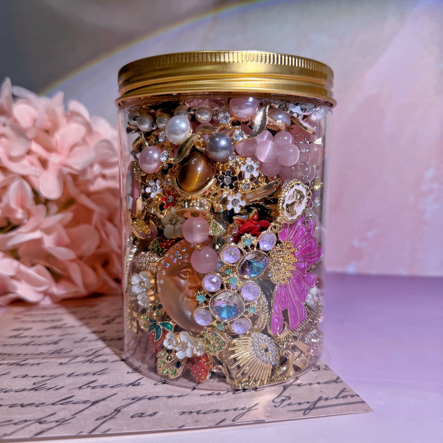 Iris Color-themed Mystery Jewelry Jar